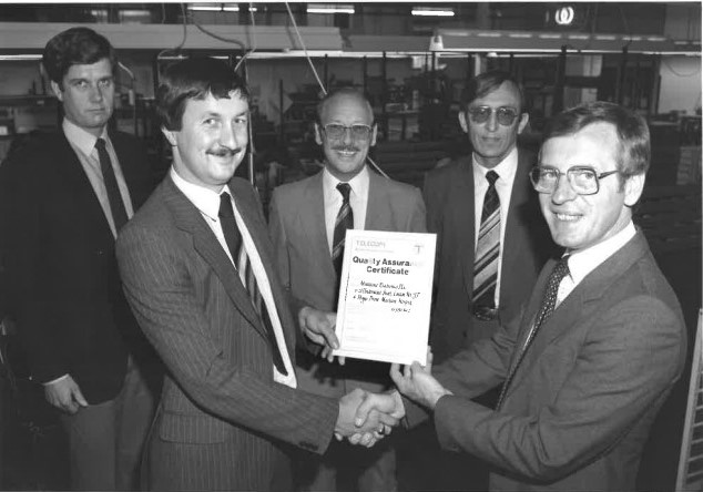 P0008 Multitone Quality assurance Certificate 1983