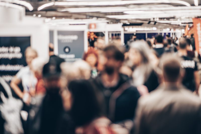 Abstract,Blurred,People,At,Exhibition,Hall,Of,Expo,Event,Trade