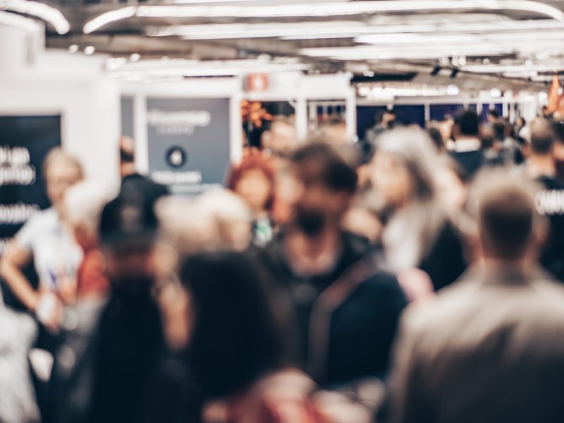Abstract,Blurred,People,At,Exhibition,Hall,Of,Expo,Event,Trade